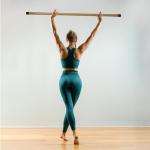 RitFit 5ft Bamboo Yoga and Stretching Stick