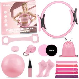 Hoedia Complete Pilates Kit with Resistance Bands