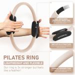 15-Inch Pilates Ring with Thick Padded Handles