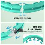 Fikswe 64in Weighted Infinity Exercise Hoop for Adults