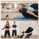 15-Inch Pilates Ring with Thick Padded Handles