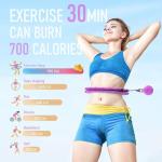 Weighted Hula Hoop for Adults and Beginners