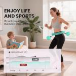 Fikswe 64in Weighted Infinity Exercise Hoop for Adults