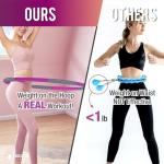FEECCO Adjustable Weighted Fitness Hoop for Weight Loss