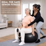 15-Inch Pilates Ring with Thick Padded Handles