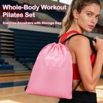 Hoedia Pilates Kit with Ring, Ball, Resistance Bands
