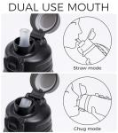 TakeToday 20oz Collapsible Leak-Proof Water Bottle