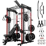 RitFit M1 Pro Smith Machine with Cable Crossover