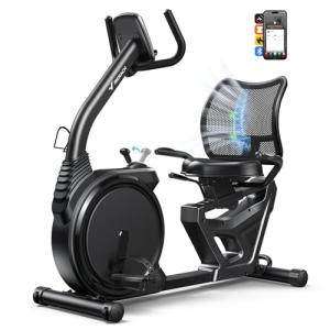 MERACH Recumbent Exercise Bike with Bluetooth App