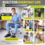 BLITZU Compression Socks for Foot Pain Relief