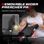Adjustable Heavy-Duty Weight Bench for Workouts