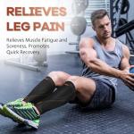 Copper Calf Compression Sleeves for Running and Relief