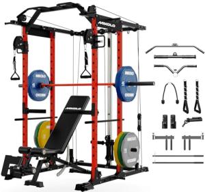 Mikolo K6 Power Cage with Cable Crossover System