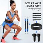 Adjustable Squat Resistance Rope for Home Workouts