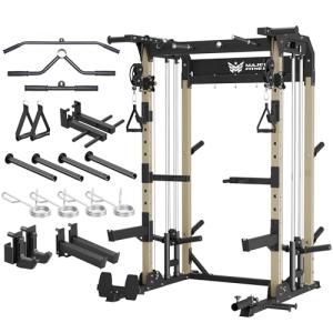 MAJOR FITNESS F22 Heavy-Duty Power Rack with Cables