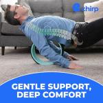 Chirp 4-Piece Foam Back Roller Set