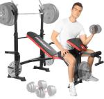 660lbs 6-in-1 Adjustable Weight Bench Set