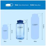 Nalgene 32oz BPA-Free Water Bottle - Baby Blue