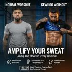 Men's Sauna Sweat Vest for Gym Workouts