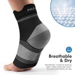 6 Pairs Plantar Fasciitis Compression Socks Size L