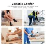 6 Pairs Plantar Fasciitis Compression Socks Size L