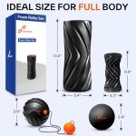 Sportneer 4-in-1 Foam Roller Set for Muscle Relief