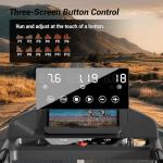 LONTEK Folding Treadmill with Heart Rate Monitor