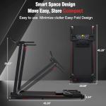 Merax 3-in-1 Portable Incline Treadmill for Home