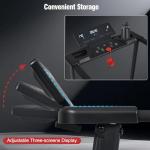 Merax 3-in-1 Portable Incline Treadmill for Home