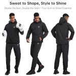 Men's HotSuit Sauna Sweat Suit - Black XL