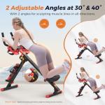 HiFast Foldable Rowing and AB Crunch Machine