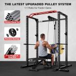 JELENS 2000LBS Multi-Function Power Rack System