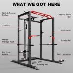 JELENS 2000LBS Multi-Function Power Rack System