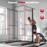 ARMAC 1500lbs Power Cage with Cable Crossover