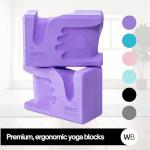 Wrist Buddy Yoga Blocks 2 Pack for Pain Relief