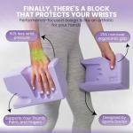 Wrist Buddy Yoga Blocks 2 Pack for Pain Relief