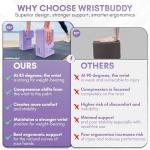 Wrist Buddy Yoga Blocks 2 Pack for Pain Relief