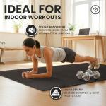 Protective Gym Floor Mat Set - Puzzle Design
