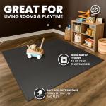 Protective Gym Floor Mat Set - Puzzle Design