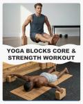 Trideer Eco-Friendly Cork Yoga Blocks - 2 Pack