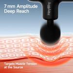 Compact Massage Gun with 4 Attachments for Pain Relief