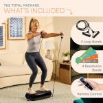 LifePro Compact Vibration Plate for Home Fitness
