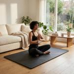 BalanceFrom Interlocking EVA Foam Exercise Tiles - Black