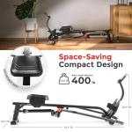 Sunny Health & Fitness Compact Intelligent Rower