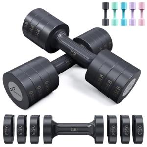 Sportneer Adjustable Dumbbells 0.9-4.5 kg Set
