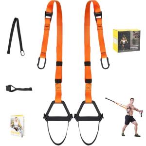 Suspension Trainer Resistance Straps for Home Workouts
