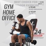 Adjustable Multi-Purpose Weight Bench with Resistance Bands