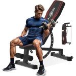 Adjustable Weight Bench for Home Gym Workouts