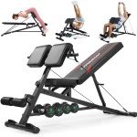 Adjustable Weight Bench with Hyper Extension & More