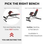 Finer Form Multi-Functional Dumbbell Bench for Total Body